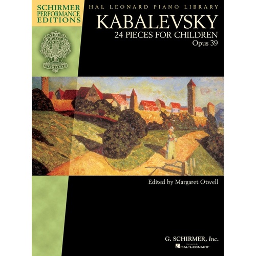 Kabalevsky - 24 Pieces For Children Op 39 (Softcover Book)