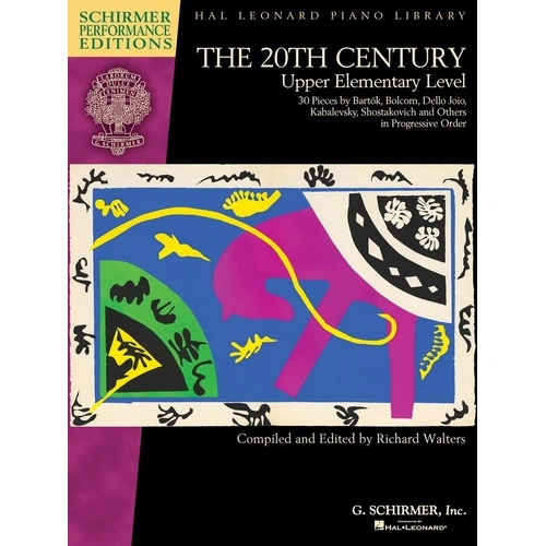 20th Century Upper Elementary Level Piano Solo - Schirmer Performance Editions