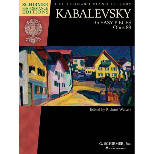 Kabalevsky - 35 Easy Pieces, Op. 89 for Piano, G. Schirmer, Inc., 28 Pages, Schirmer Performance Editions