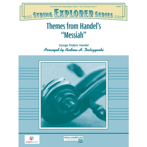 Themes from Handel's Messiah String Orchestra Sheet Music Grade 2