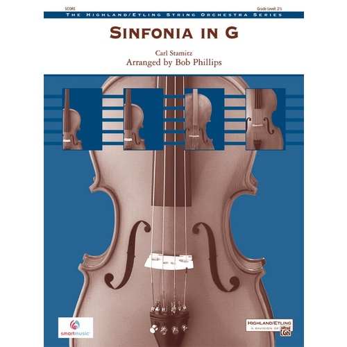 Sinfonia In G SO Grade 2.5 String Orchestra Sheet Music