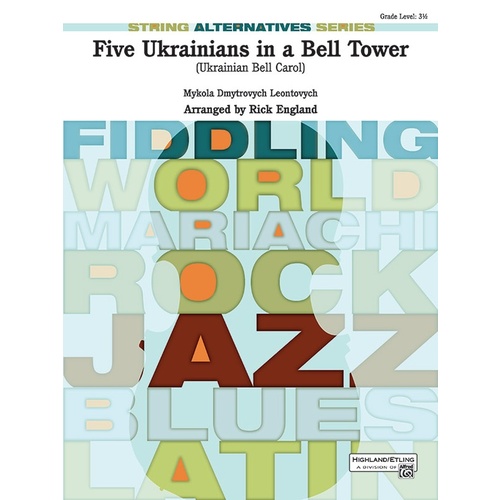 Five Ukrainians In A Bell Tower String Orchestra Gr 3.5