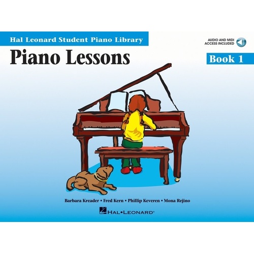 Hal Leonard Piano Lessons Book 1 with CD and MIDI Access