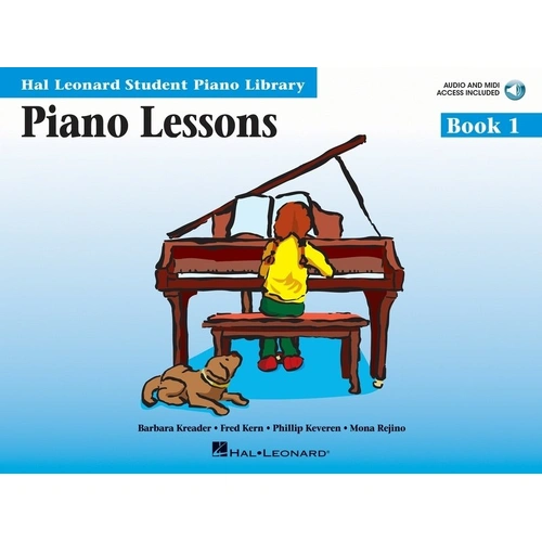 Hal Leonard Piano Lessons Book 1 with Audio and MIDI Access - 64 Pages