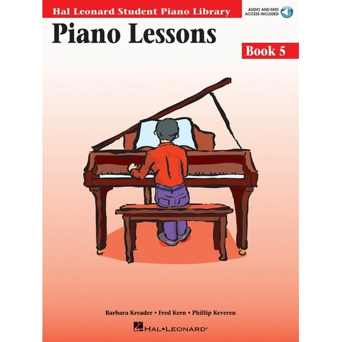 Piano Lessons Book 5 with Enhanced CD and MIDI Access