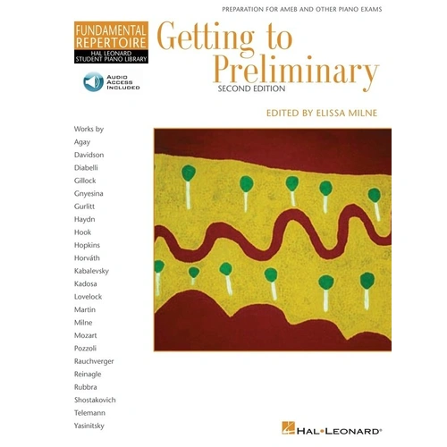 Getting to Preliminary Piano Book with Audio Access by Hal Leonard
