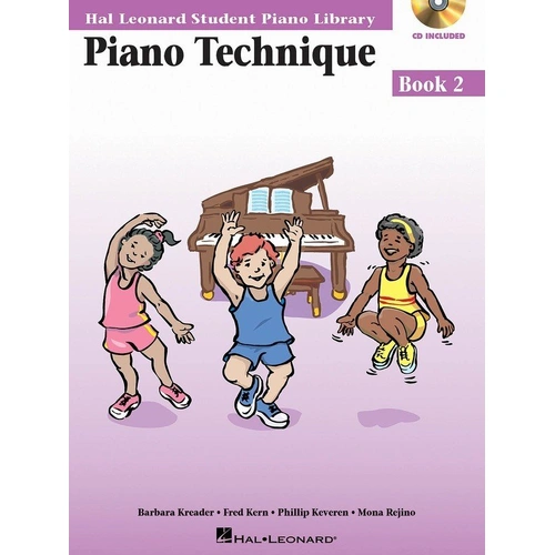 Piano Technique Book 2 by Hal Leonard, 40 Pages, HLSPL Series
