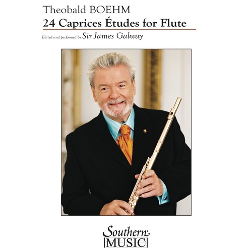 Boehm - 24 Caprices Etudes For Flute Ed Galway