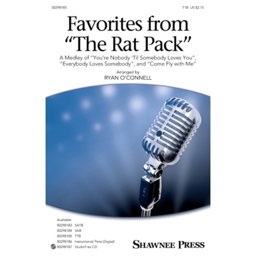 Favorites From The Rat Pack StudioTrax CD