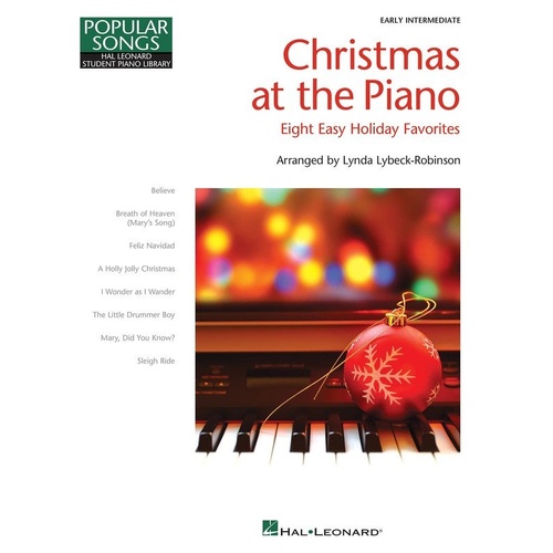 Christmas at the Piano - Hal Leonard HLSPL Popular Songs, 32 Pages, 8 Songs for Piano