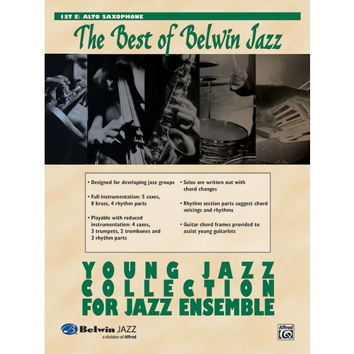 Young Jazz Collection 1st Alto Saxophone Sheet Music