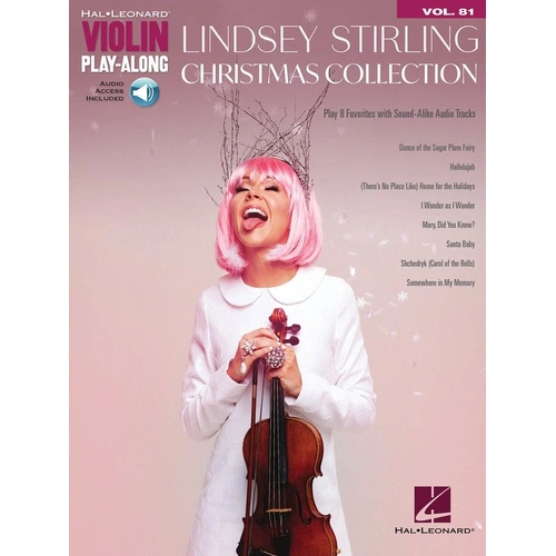 Lindsey Stirling - Christmas Collection Violin Play-Along V81