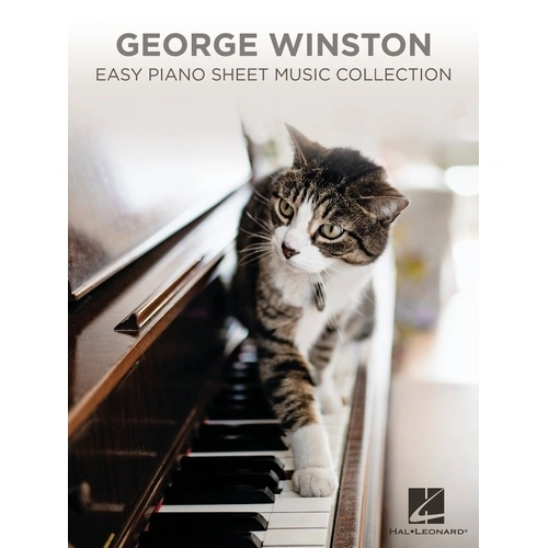 George Winston Easy Piano Sheet Music Collection - 15 Simplified Transcriptions, 96 Pages, Publisher: Hal Leonard