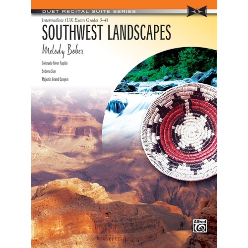 Southwest Landscapes for Piano (1 Piano 4 Hands)