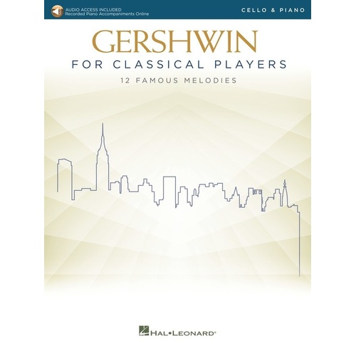 Gershwin for Classical Players - Cello and Piano