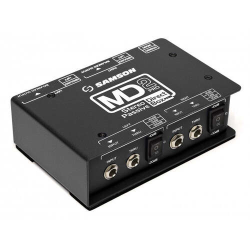 Samson MD2PRO Pro Stereo Passive Direct Box