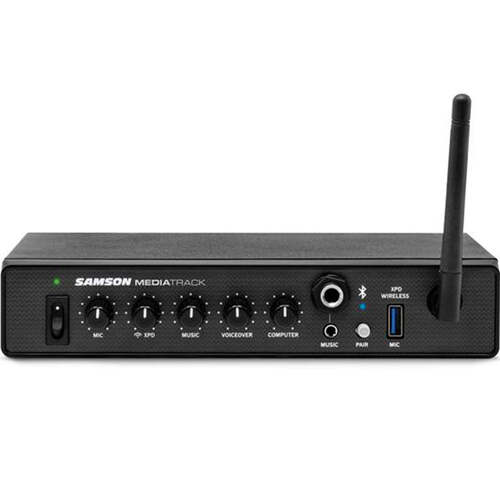 Samson Mediatrack 4-Channel Mixer / USB Interface w/ Bluetooth