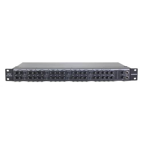Samson Audio : SM10: 10 Channel Rackmount Mixer