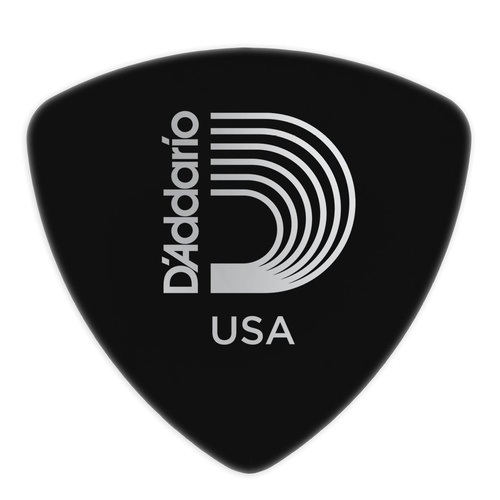 Planet Waves Black Celluloid Guitar Picks, 10 pack, Extra Heavy, Wide Shape