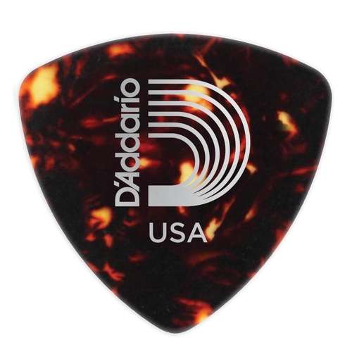 Planet Waves Shell-Color Celluloid Guitar Picks, 25 pack, Light, Wide Shape