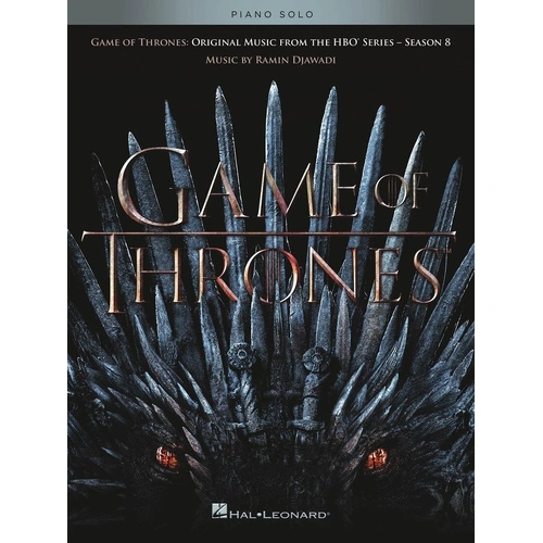 Game of Thrones Season 8 Piano Solo Songbook by Hal Leonard