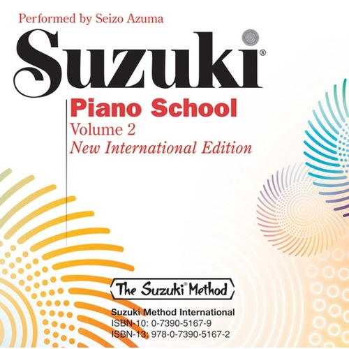 Suzuki Piano School Volume 2 CD