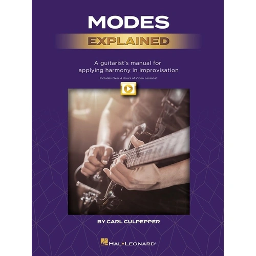 Modes Explained Guitar Book and Video Combo