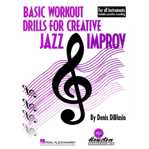 Basic Workout Drills Creative Jazz Improv Book/Cas