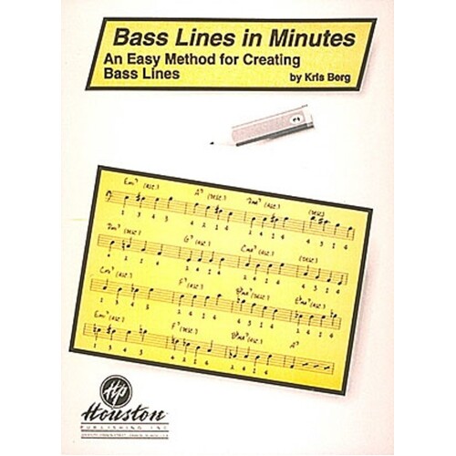 Bass Lines In Minutes Bass Guitar 
