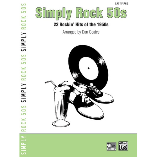Simply Rock 50s Easy Piano - Coates - Alfred 30043