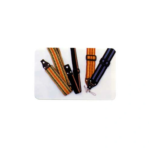 Woven Spanish Guitar Sling - Terry Gould 50mm, Adjustable with Nylon Hook, Made in UK, Tyrolean Patterns