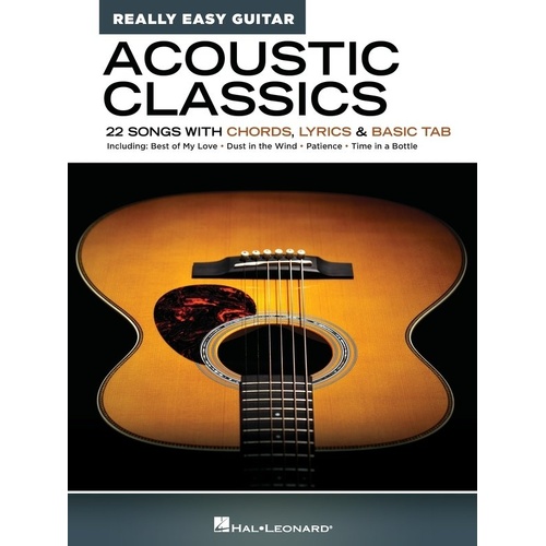 Acoustic Classics Really Easy Guitar Songbook