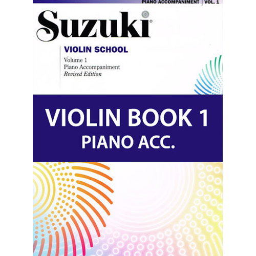 Suzuki Violin School Book/Vol. 1 International Edition - Piano Accompaniment 30097