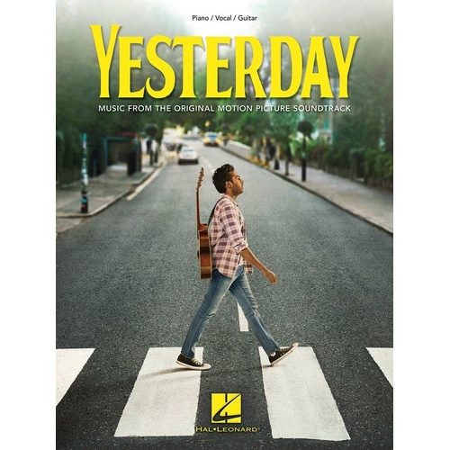 Yesterday Movie Soundtrack PVG Songbook for Piano and Guitar