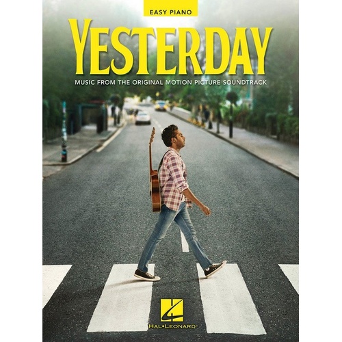 Yesterday Movie Soundtrack Easy Piano Songbook