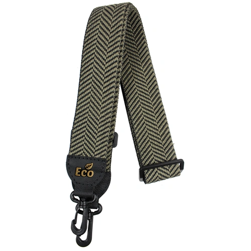 EcoStrap Banjo Strap - EcoBanjo BJ-01 Hering, 100% Recyclable Cotton, Adjustable Length 33" to 59"