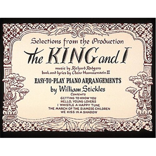 King And I Vocal Selections Ep (Softcover Book)