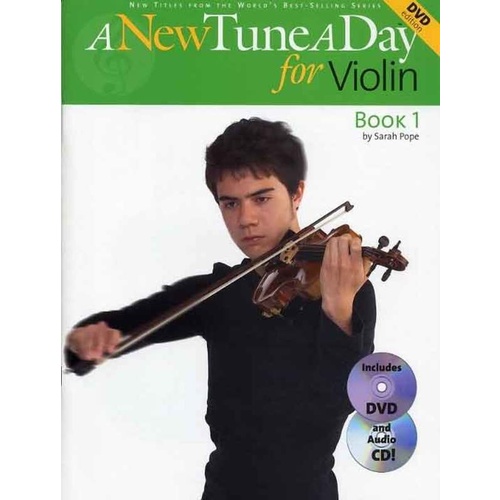 A NEW TUNE A DAY VIOLIN Book 1 Book/CD/DVD