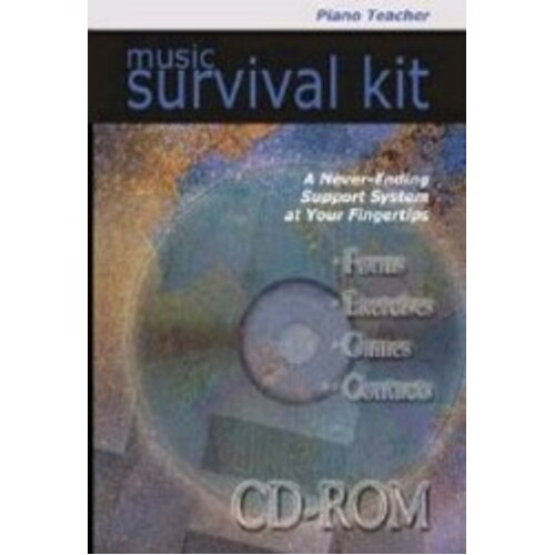 Music Survival Kit Piano Teacher CDr 