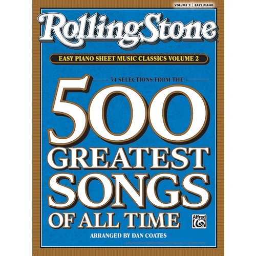 Rolling Stone Easy Piano Sheet Music Classics Vol2