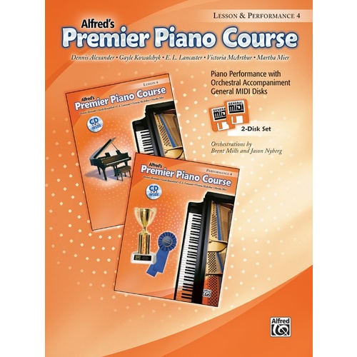 Premier Piano Course General Midi Level 4