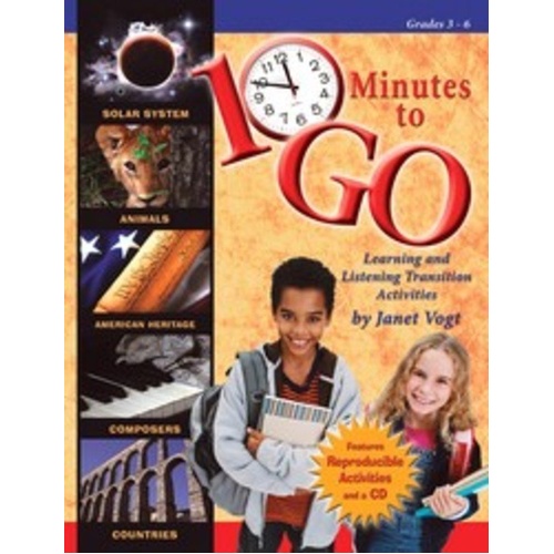 10 Minutes to Go BK/CD - Classroom Games & Activities with Music