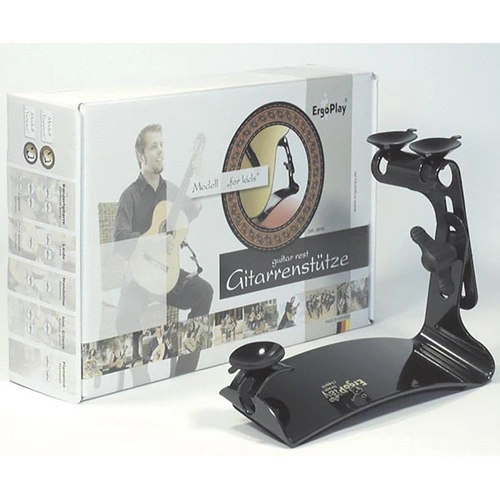 Guitar Thigh Rest ErgoPlay Tappert for Kids - Adjustable Footstool for Guitars 87mm to 72mm with Smaller Suction Cups