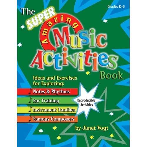 Super Amazing Music Activities Book