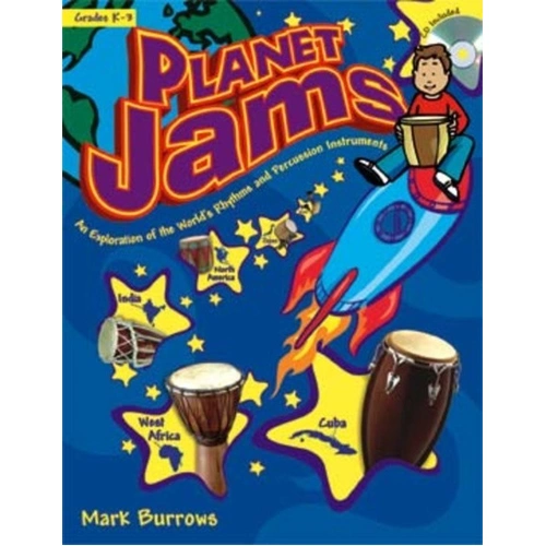 Planet Jams Book and CD