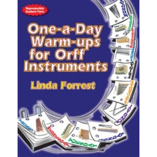 Oneaday Warmups For Orff Instruments