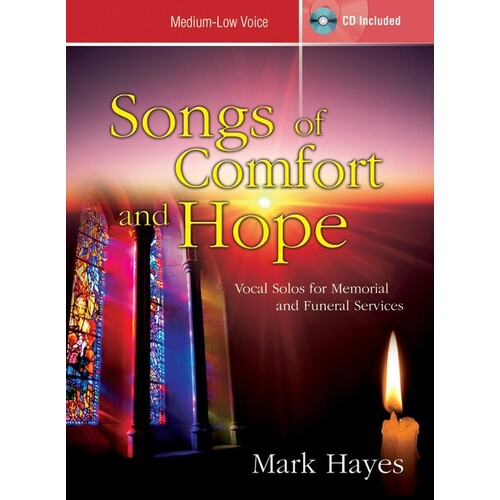 Songs Of Comfort And Hope Medium-Low Voice Book/CD (Softcover Book/CD)
