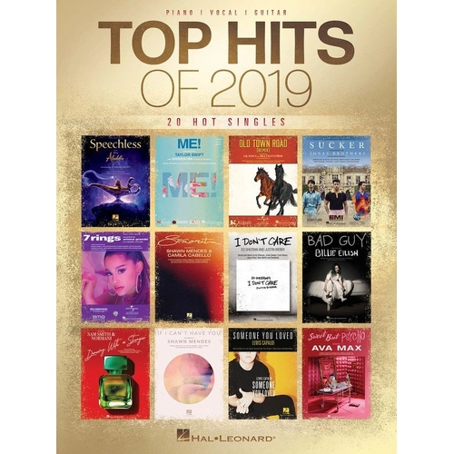 Top Hits of 2019 Piano, Vocal & Guitar Songbook by Hal Leonard