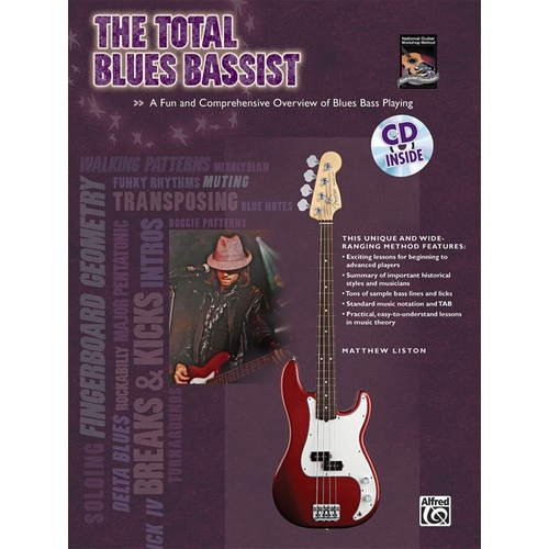 Total Blues Bassist Book and CD
