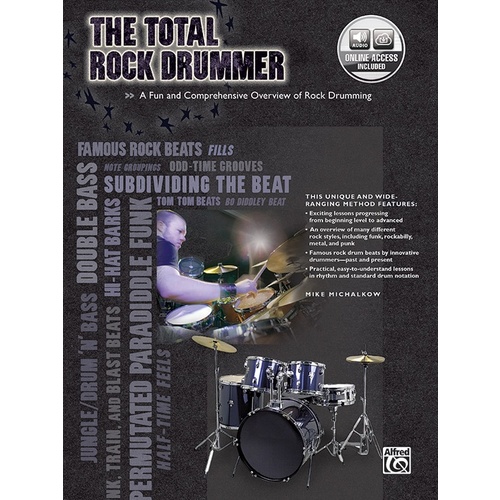Total Rock Drummer Book/CD